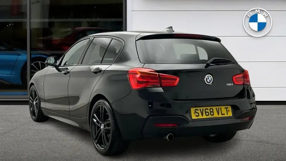 Used BMW 118 M Sport 136 HP (100 kW) 2018 Black Hatchback