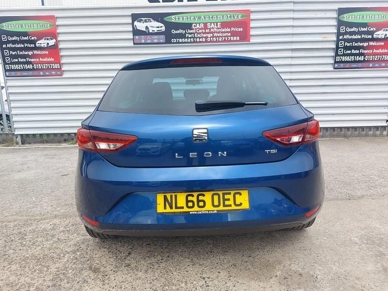 Begagnad Seat Leon SE Dynamic 110 HK (80 kW) 2016 Blå