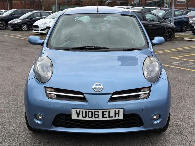 Used Nissan Micra 79 HP (58 kW) 2006 Blue Hatchback
