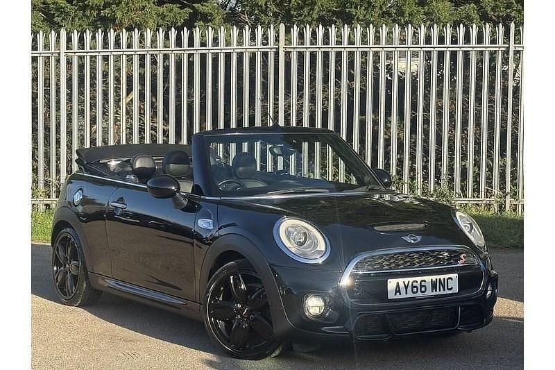 Black Used 2016 Mini Cooper S Cabriolet Cabriolet | £9,895 (Fair price) - Image 1/4