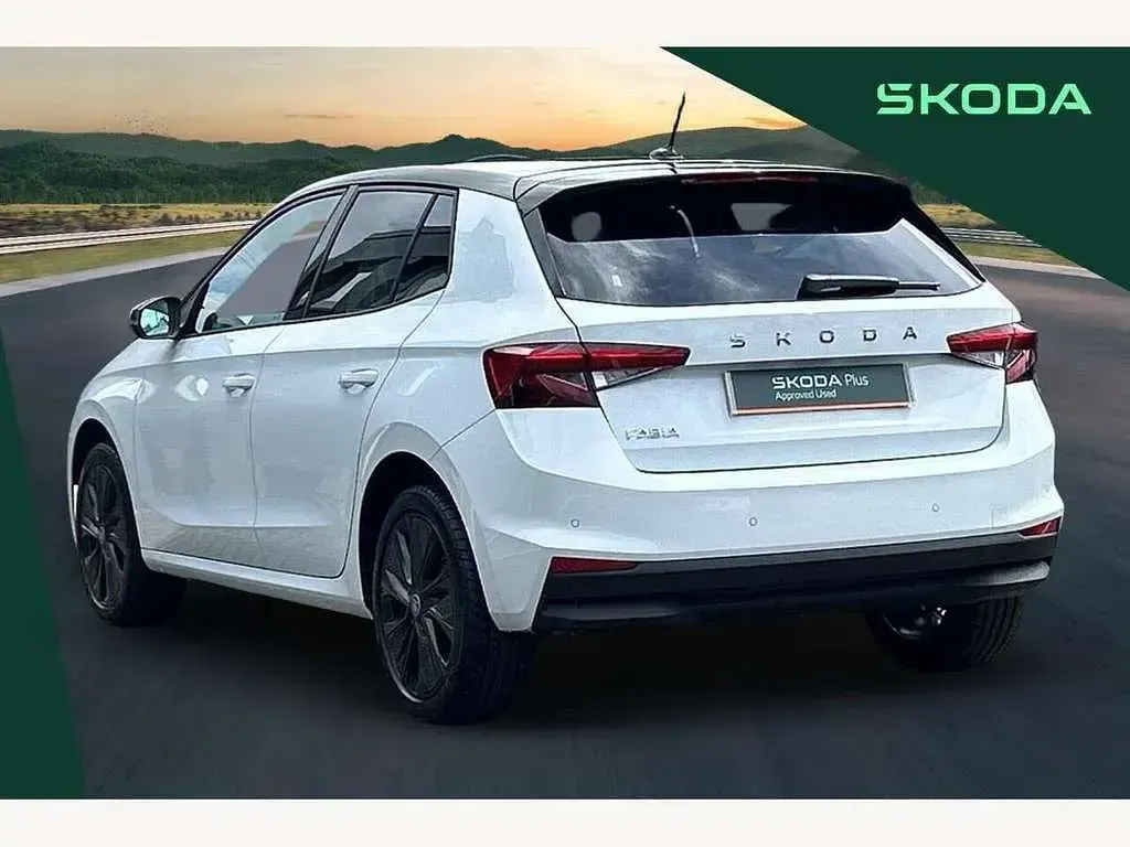 New Skoda Fabia Design Edition 116 HP (85 kW) 2026 White Hatchback