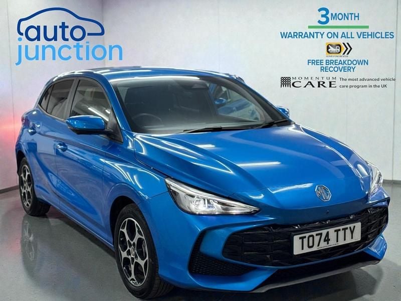 Used MG MG3 Trophy 2024 Blue Hatchback