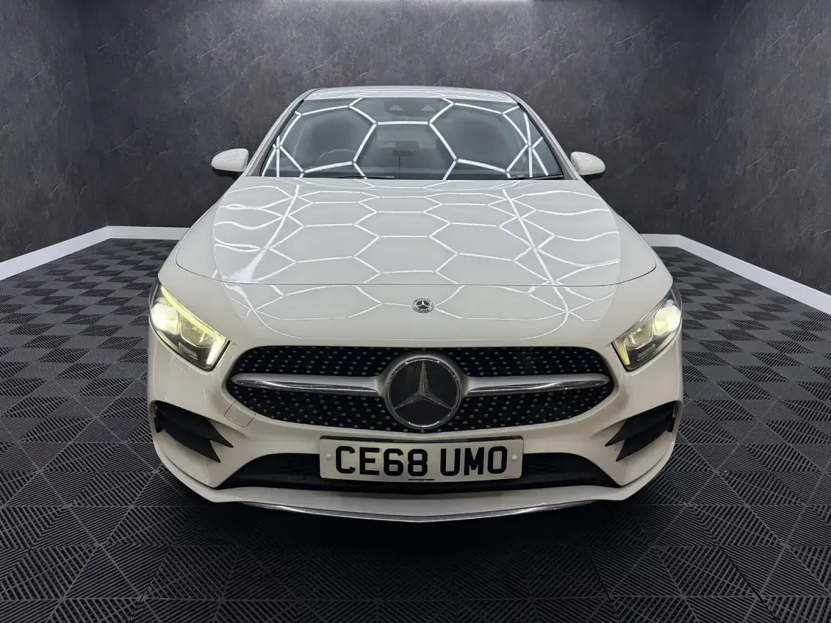 Used Mercedes A200 AMG Line Premium 2018 White Hatchback