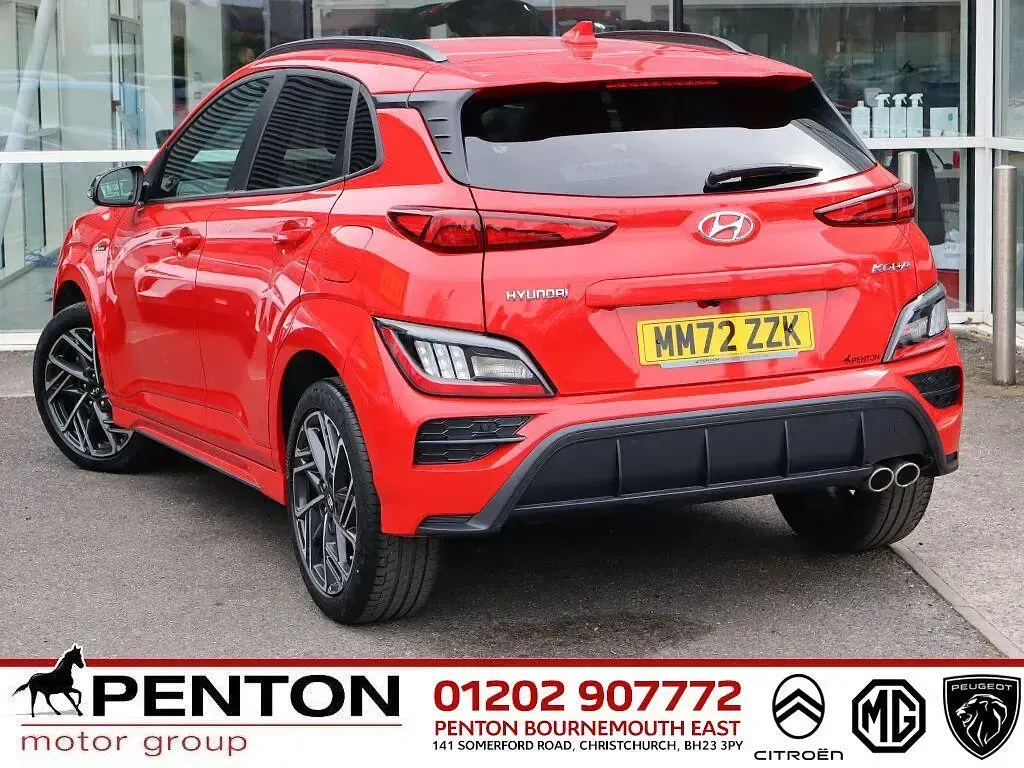 Used Hyundai Kona N Line 120 HP (88 kW) 2022 Red SUV