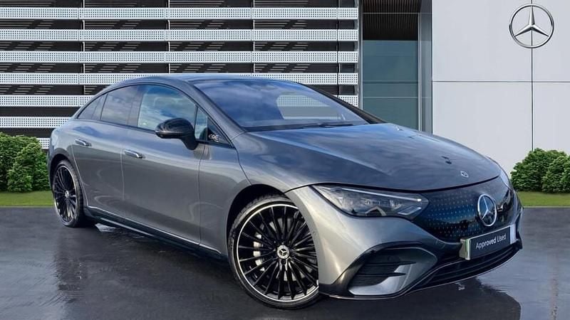 Used Mercedes EQE350 AMG line 214 kW (292 HP) 2024 Grey Sedan