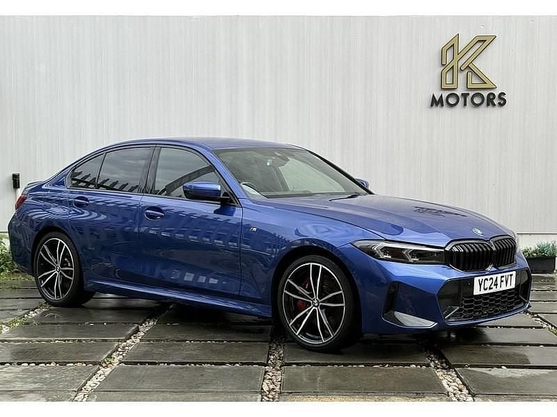 Blue Used 2024 BMW 320 M Sport Sedan | £30,800 (Fair price) - Image 1/4
