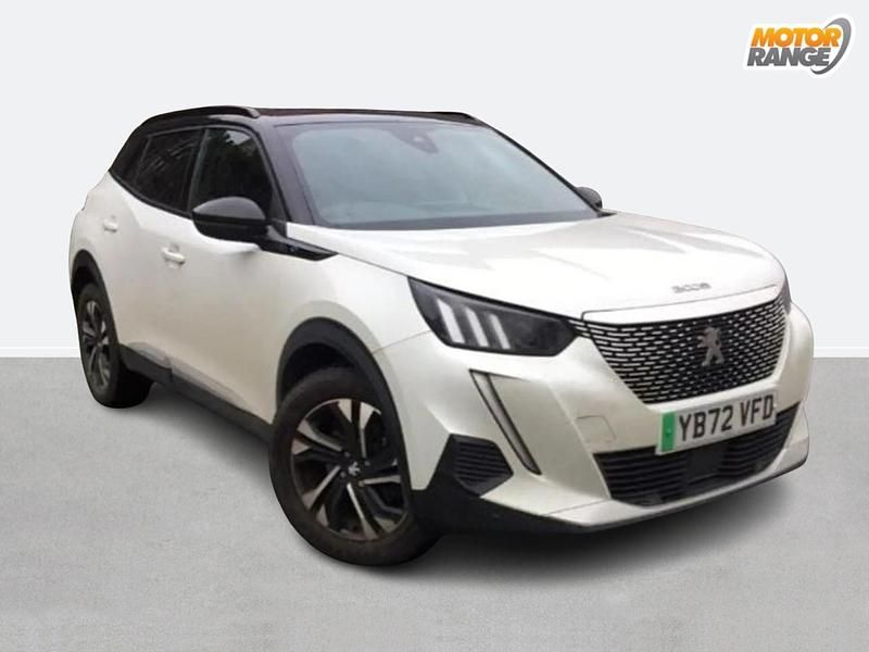 Used Peugeot e-2008 GTi 100 kW (136 HP) 2023 White SUV