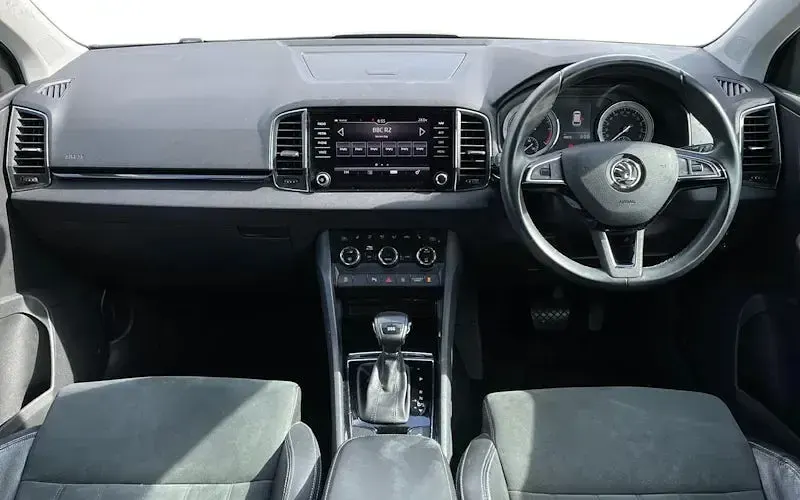 Used Skoda Karoq SE L 116 HP (85 kW) 2019 Blue SUV