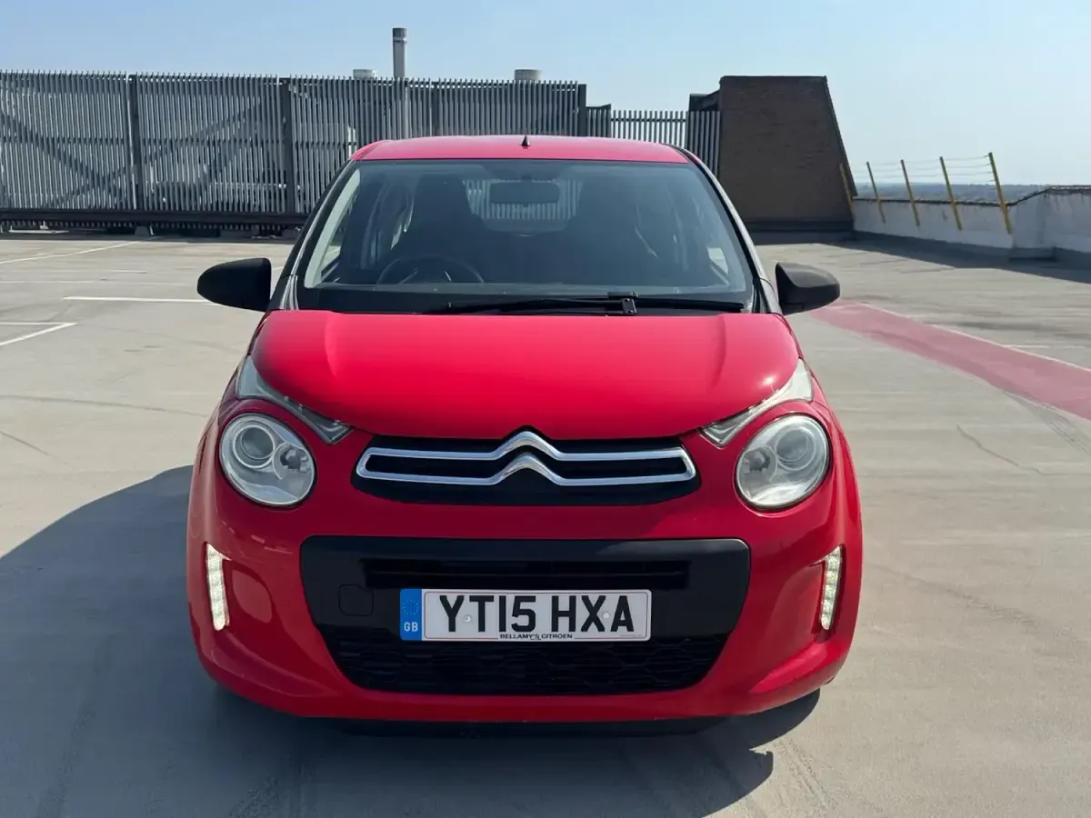 Used Citroën C1 Touch 68 HP (50 kW) 2015 Red Hatchback