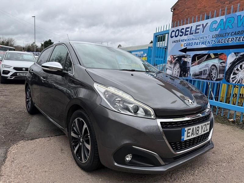 Used Peugeot 208 Allure Premium 2018 Grey Hatchback