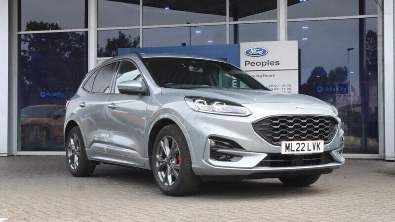 Silver Used 2022 Ford Kuga ST-Line SUV | £19,696 (Good price) - Image 1/3