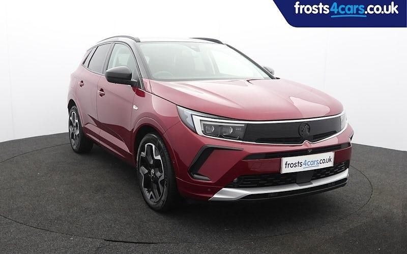 Used Vauxhall Grandland X Ultimate 131 HP (96 kW) 2024 Red SUV