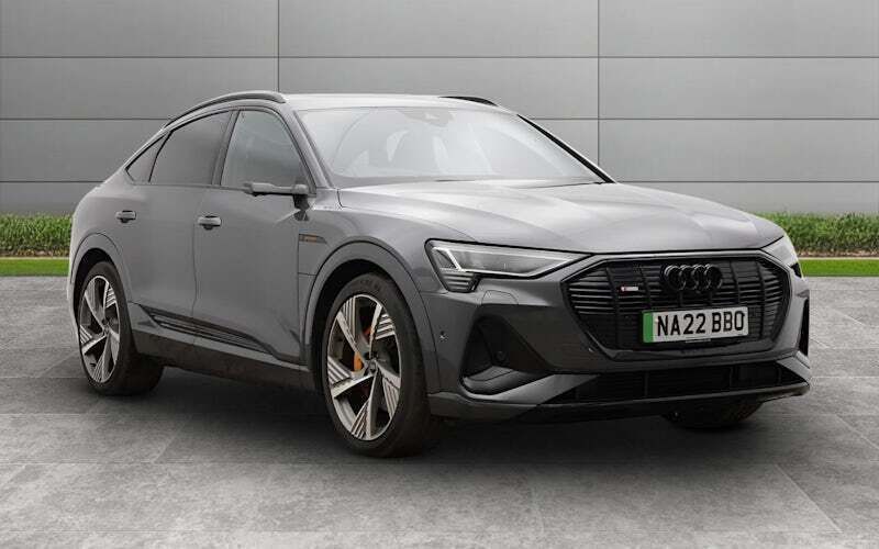Grey Used 2022 Audi e-tron Sportback Advanced SUV | £36,987 - Image 1/4