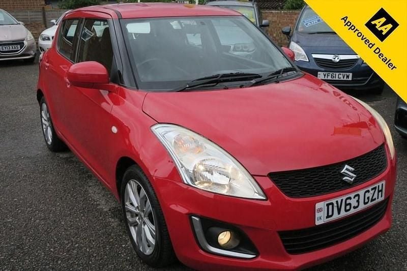 Red Used 2013 Suzuki Swift SZ3 Hatchback | £4,995 (Fair price) - Image 1/2