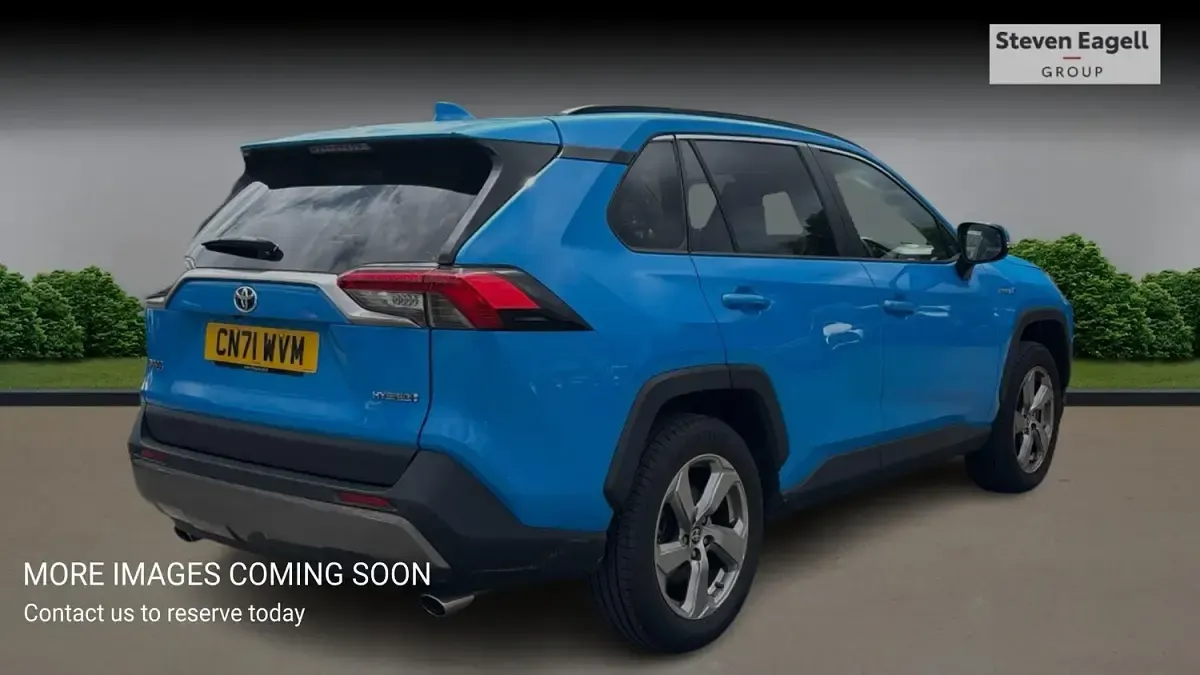 Used Toyota RAV4 Design 218 HP (160 kW) 2021 Blue SUV