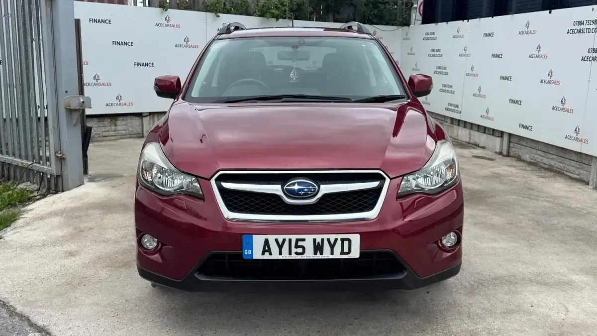 Used Subaru XV 150 HP (110 kW) 2015 Red SUV