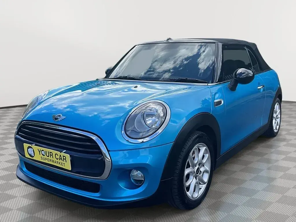 Used Mini Cooper D Cabriolet 2016 Blue Cabriolet