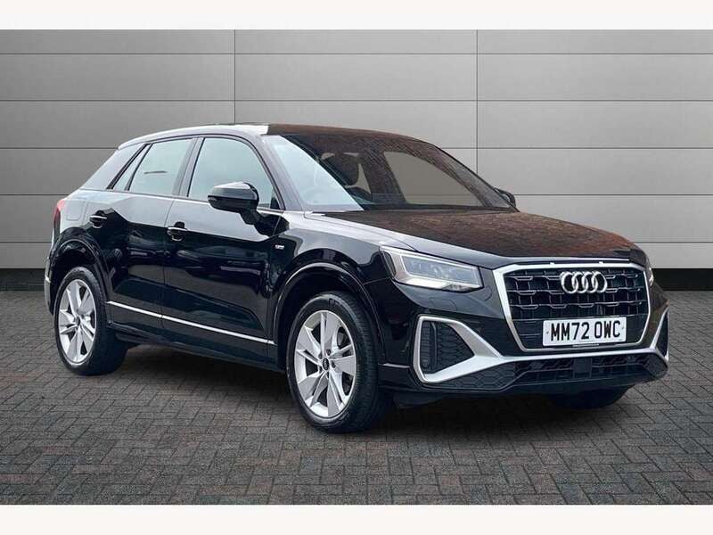 Black Used 2022 Audi Q2 S-Line SUV | £19,750 (Fair price) - Image 1/4