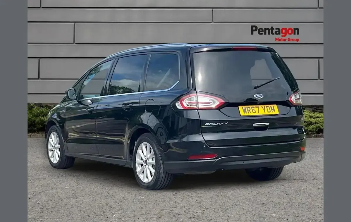 Used Ford Galaxy Titanium X 147 HP (108 kW) 2017 Black MPV