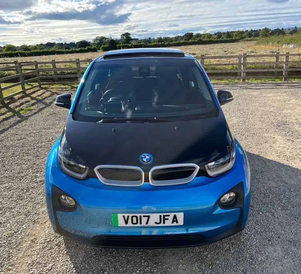 Used BMW i3 Comfort Edition 170 HP (125 kW) 2017 Blue Hatchback