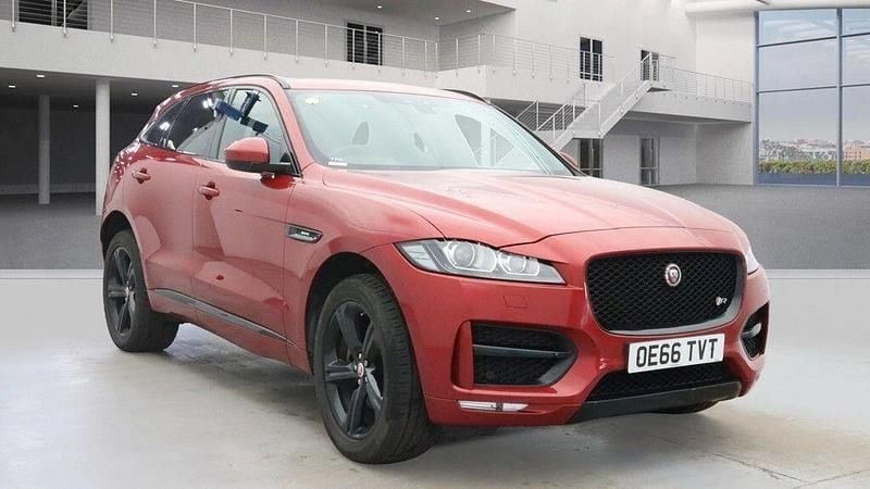 Red Used 2017 Jaguar F-Pace R-Sport SUV | £14,400 (Fair price) - Image 1/1