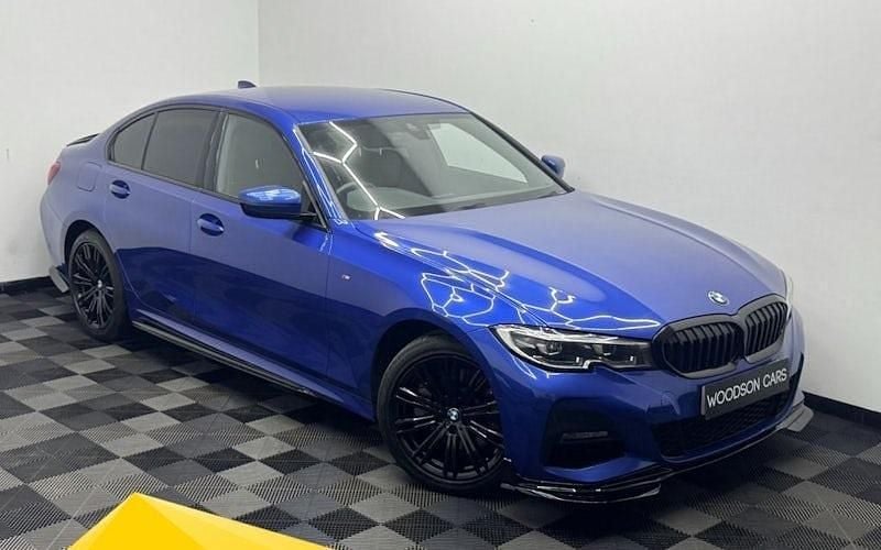 Used BMW 330e M Sport 292 HP (214 kW) 2020 Blue Sedan