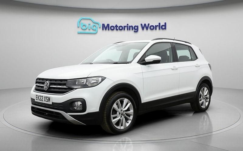 Used VW T-Cross SE 110 HP (80 kW) 2022 White SUV