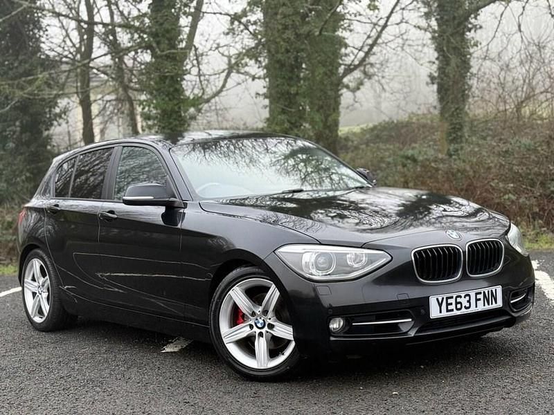Used BMW 120 Sport Line 184 HP (135 kW) 2014 Black Hatchback