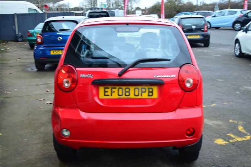 Used Chevrolet Matiz 2008 Red Hatchback