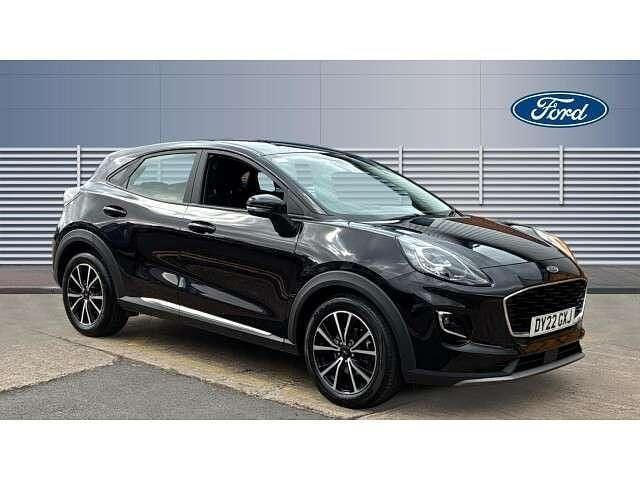 Black Used 2022 Ford Puma Titanium SUV | £14,810 (Good price) - Image 1/4