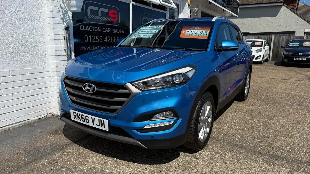 Used Hyundai Tucson SE 136 HP (100 kW) 2016 Blue SUV
