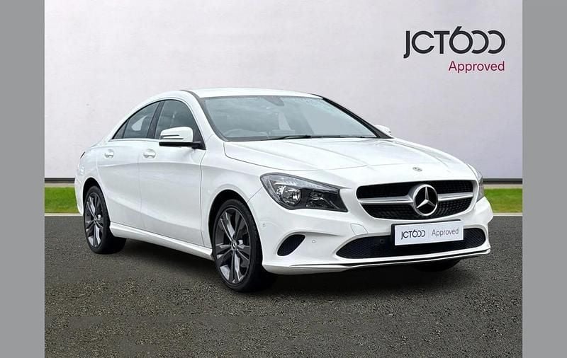 White Used 2018 Mercedes CLA180 Sedan | £15,650 (Fair price) - Image 1/4