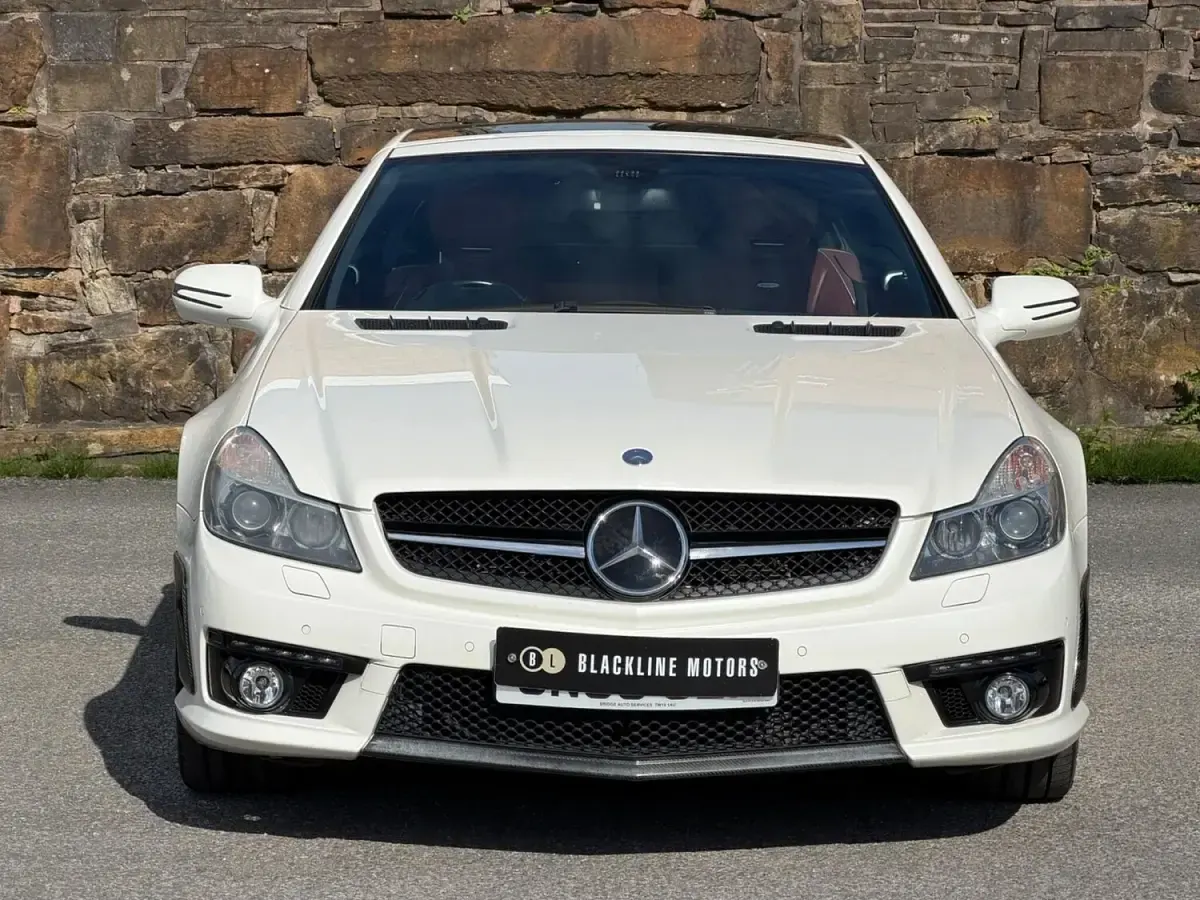Used Mercedes SL63 AMG AMG 2010 White Cabriolet