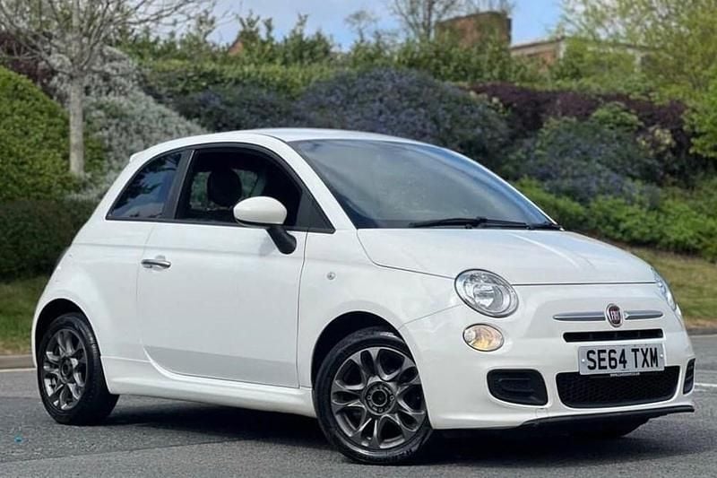 White Used 2015 Fiat 500 S Hatchback | £4,295 (Good price) - Image 1/1