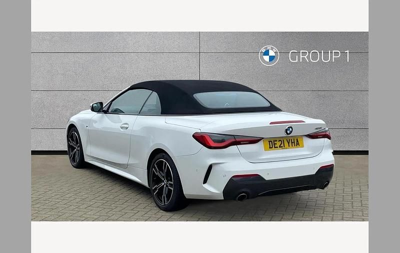 Used BMW 420 M Sport 184 HP (135 kW) 2021 White Cabriolet