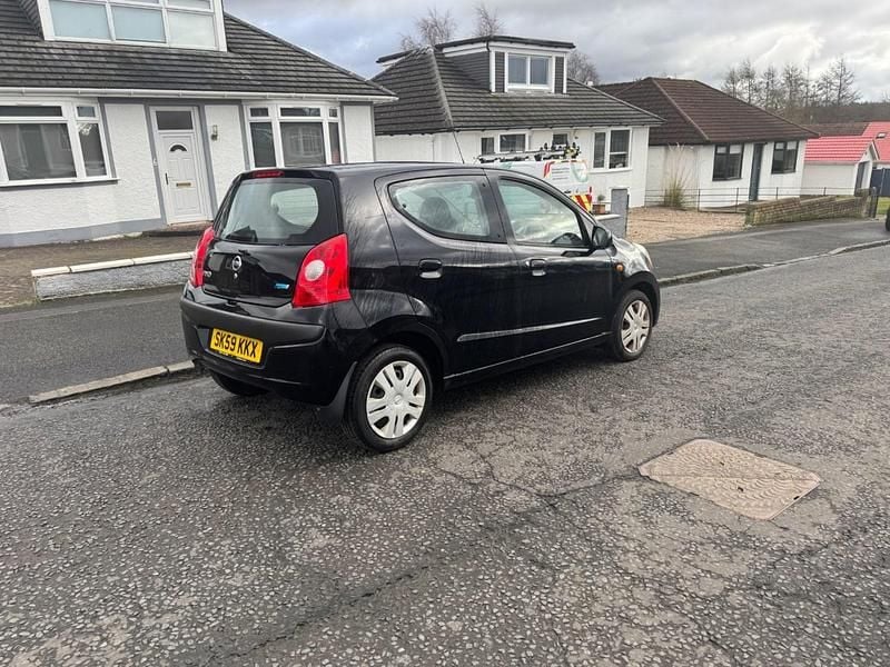 Used Nissan Pixo N-TEC 2009 Black Hatchback