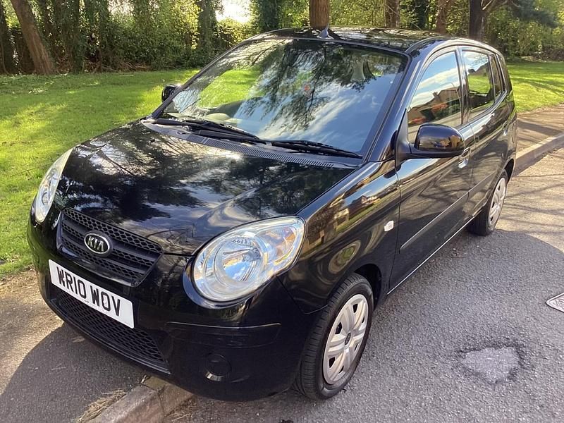 Used Kia Picanto 64 HP (47 kW) 2010 Black Hatchback