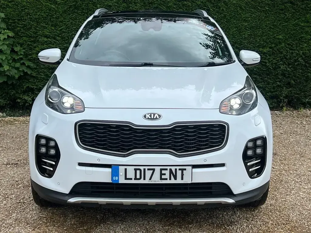 Used Kia Sportage GT-Line S 174 HP (127 kW) 2017 White SUV