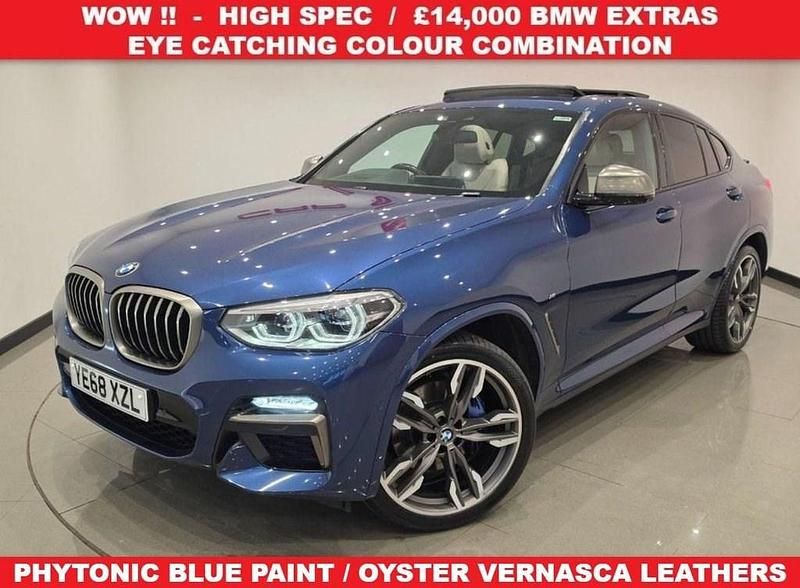 Used BMW X4 Comfort Edition 326 HP (239 kW) 2018 Blue SUV