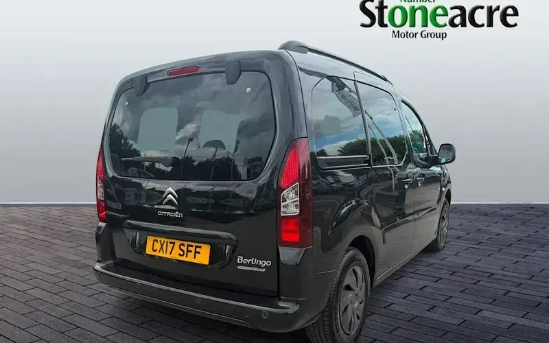 Used Citroën Berlingo Flair 99 HP (72 kW) 2017 Black MPV
