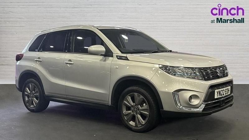 Silver Used 2022 Suzuki Vitara SZ-T Hatchback | £14,241 (Fair price) - Image 1/4