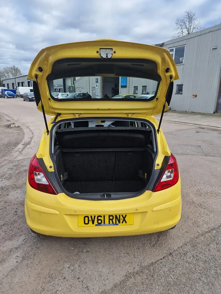 Used Vauxhall Corsa 2011 Yellow Hatchback