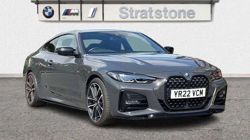 Grey Used 2022 BMW 420 M Sport Coupe | £29,990 (Fair price) - Image 1/3