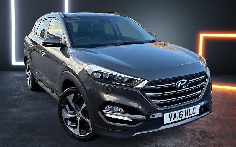 Grey Used 2015 Hyundai Tucson Premium SE SUV | £10,500 (Expensive) - Image 1/4