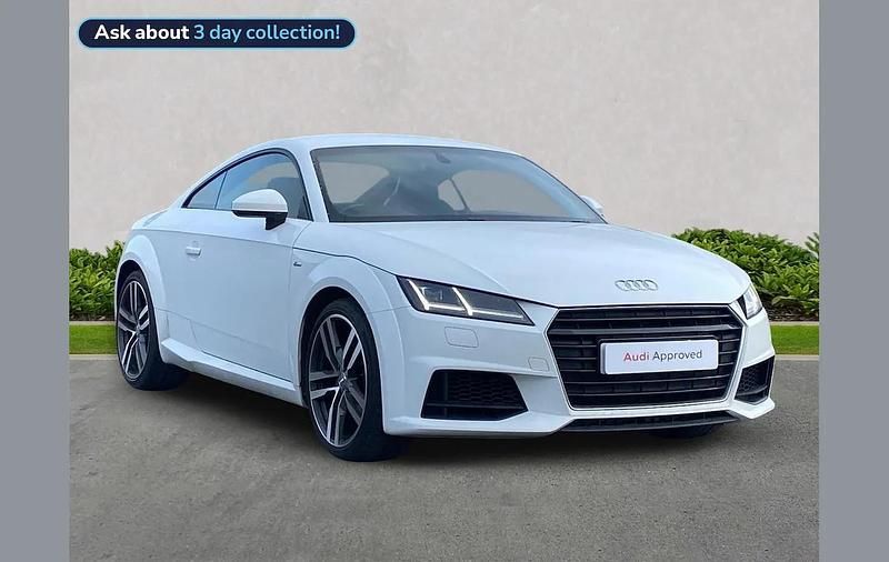 Used Audi TT S-Line 177 HP (130 kW) 2016 White Coupe