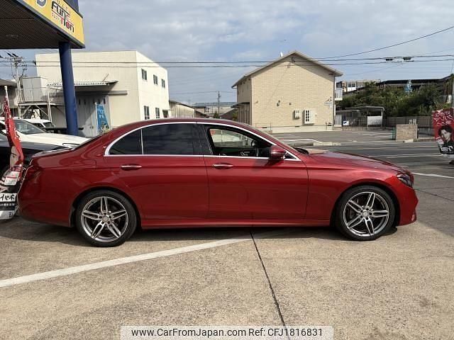 Used Mercedes E350 AMG line 258 HP (189 kW) 2017 Red Sedan