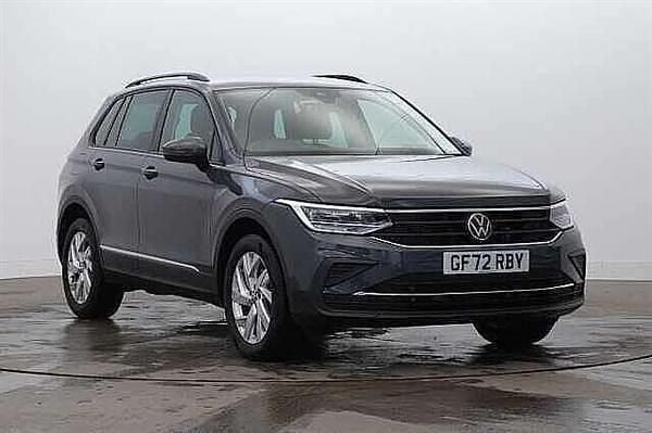 Grey Used 2022 VW Tiguan Life SUV | £21,490 (A bit pricey) - Image 1/4