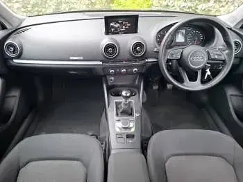 Used Audi A3 115 HP (84 kW) 2017 Black Hatchback