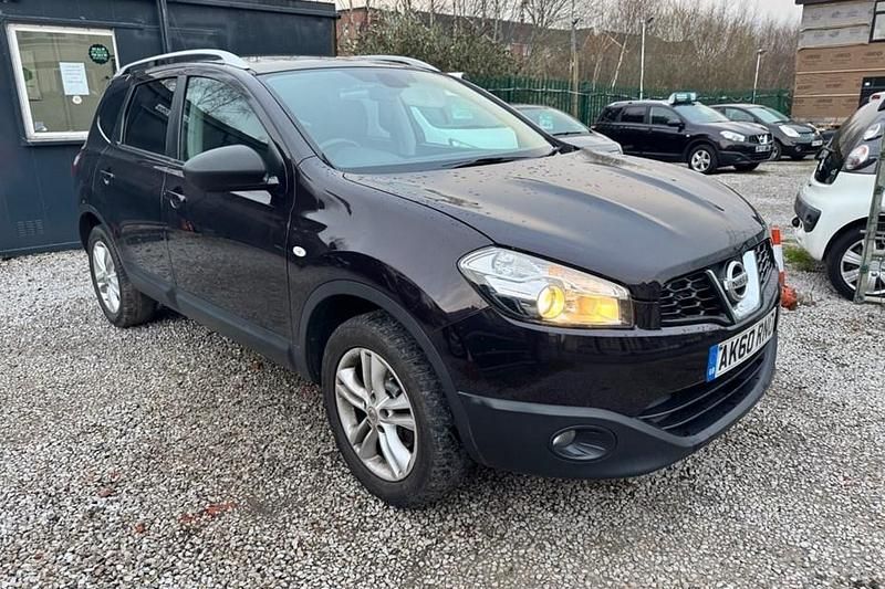 Black Used 2010 Nissan Qashqai +2 Acenta SUV | £2,495 (Expensive) - Image 1/1