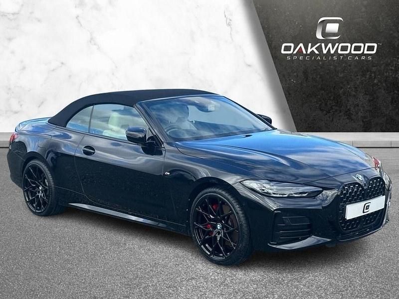 Black Used 2022 BMW M440 Comfort Edition Sedan | £40,995 (Fair price) - Image 1/4